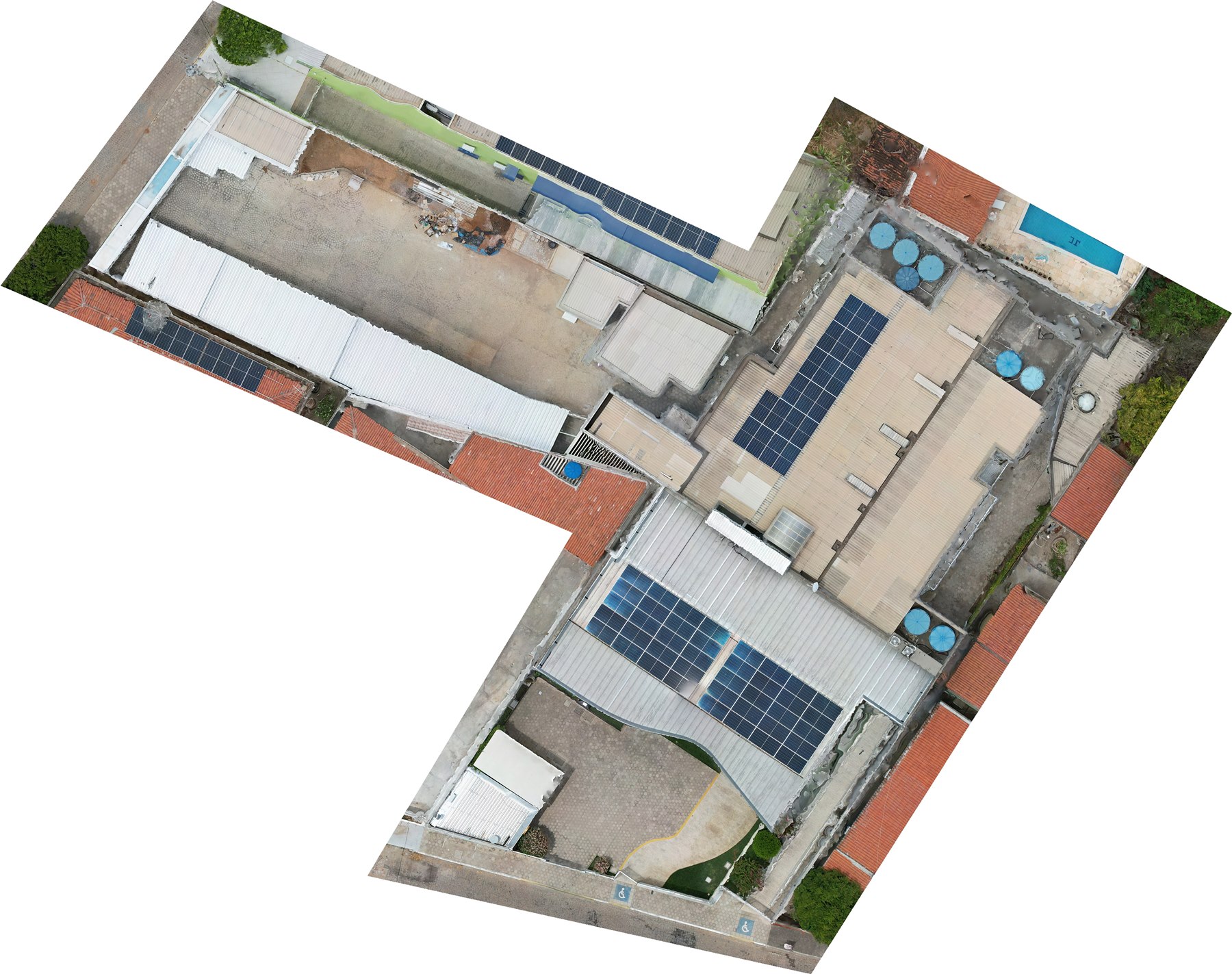 Ortofoto de drone capturada pela RMK Engenharia e Geotecnia